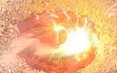 L’explosiva reacció de l’alumini i el ferro