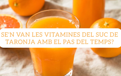 Les vitamines del suc de taronja